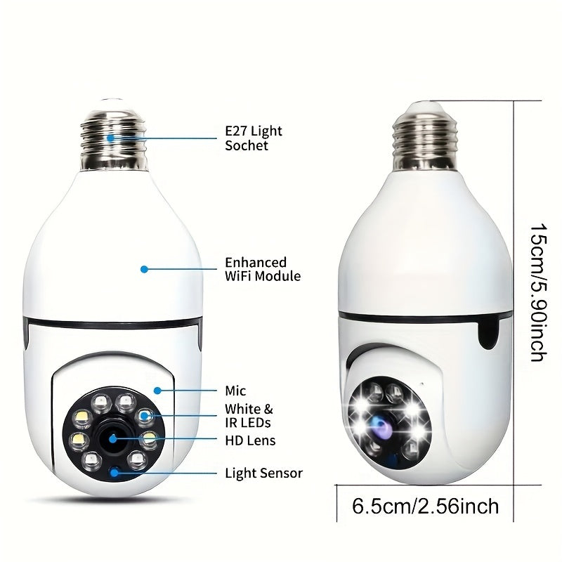 WiFi HD Bulb Camera