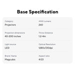 Magcubic Projector